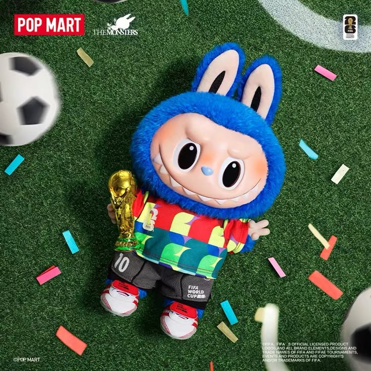 Labubu FIFA World Cup 联名公仔